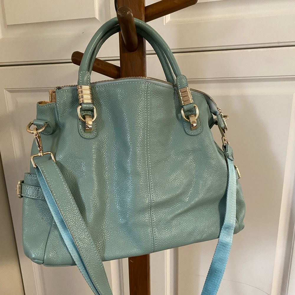 Paste Womens leather  bag , slightly used